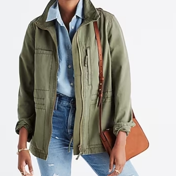 Madewell Jackets & Blazers - Madewell Fleet Jacket Green Miltary.